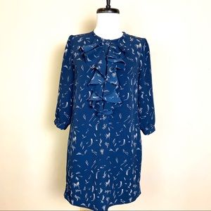Silence + Noice Navy Blue Dress